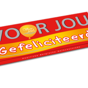 voor jou gefeliciteerd