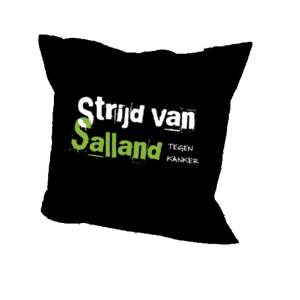 kussen strijd van salland zwart