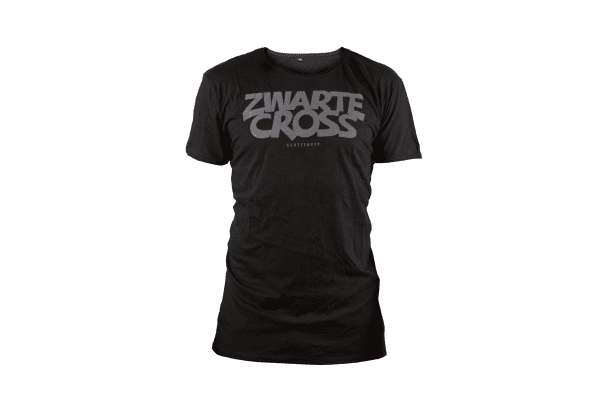 t'shirt Zwarte Cross logo grijs