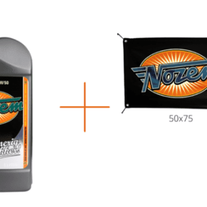 1 fles Nozem Oil met gratis Nozem vlag