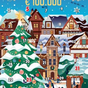 december kalender 5 euro