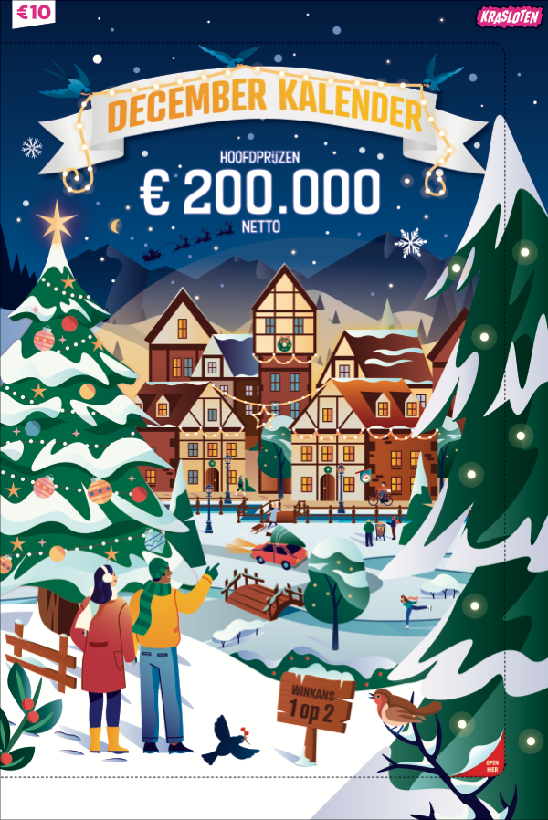 December kalender 10 euro