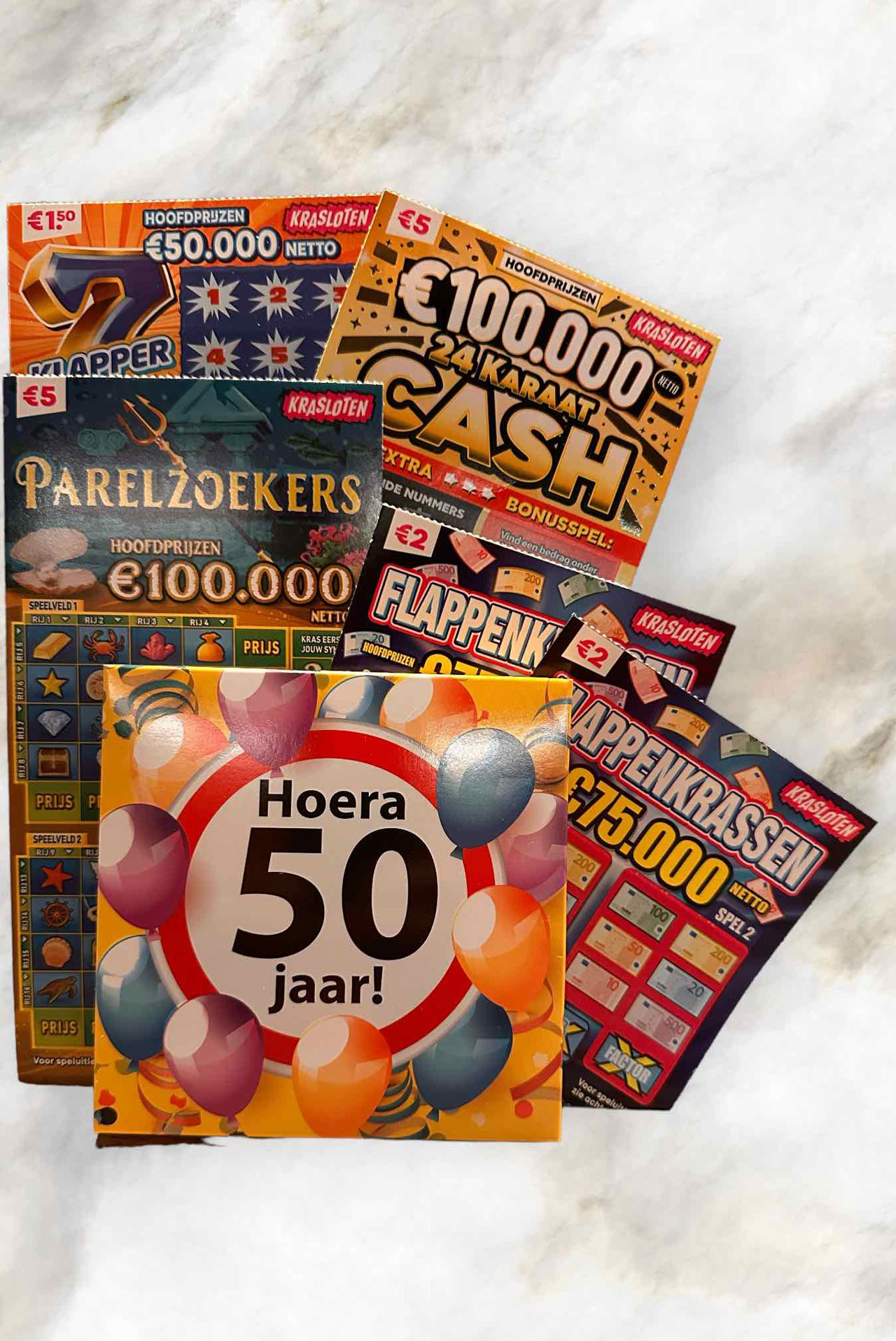 50 jaar pakket